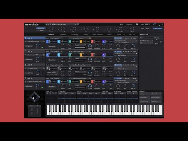 KORG Wavestate Native & All LFO.Store Presets!