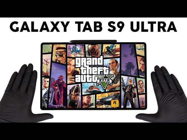 Samsung Galaxy Tab S9 Ultra Unboxing - The Best & Biggest Gaming Tablet? - ASMR