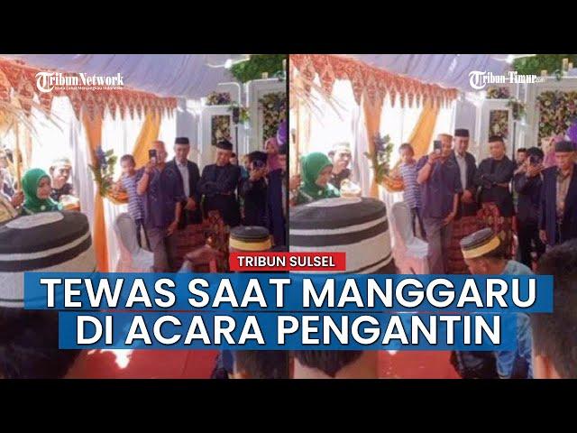 BREAKING NEWS; Video Viral Warga Pangkep Meregang Nyawa Saat Manggaru di Acara Pengantin