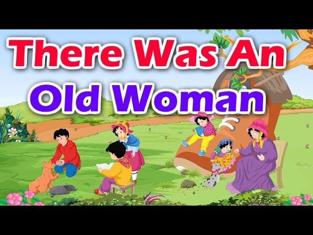 There was an old woman | English Nursery Rhyme with Lyrics | Kidda Junction