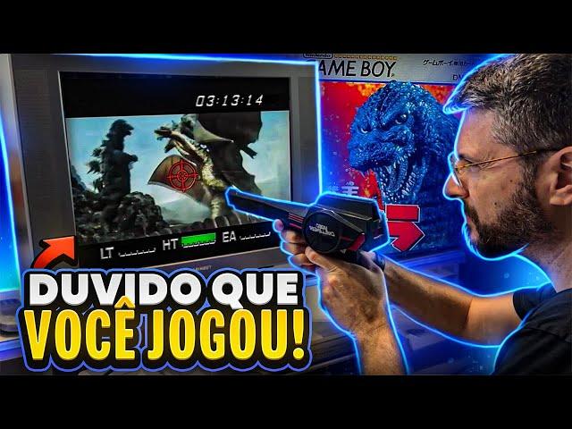 Jogos obscuros do Godzilla que você nunca jogou