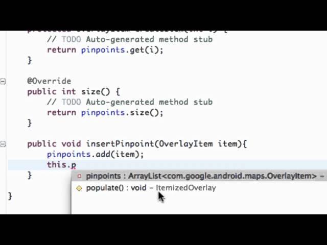 Android Application Development Tutorial - 140 - Creating a Custom pinpoint