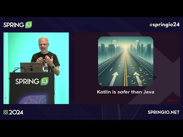 Spring Boot & Kotlin: Pain or Gain? by Urs Peter @ Spring I/O 2024