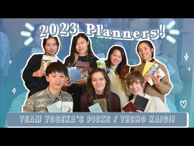 Team Yoseka's 2023 Planner Tour: Hobonichi, Traveler's, Hightide, PAL, and More!