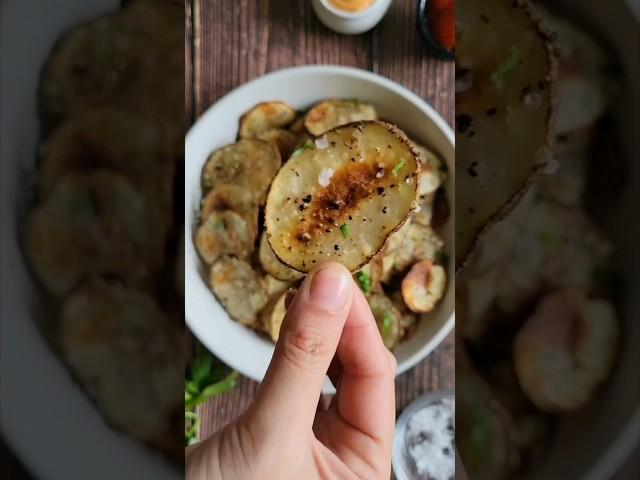 YOU NEED TO MAKE THESE HOMEMADE POTATO CHIPS! #potatochips #chips #potatoes #shortsfeed #food #4you