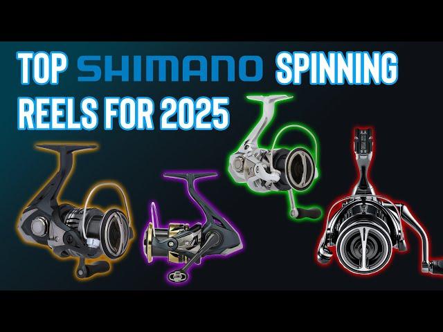 TOP SHIMANO SPINNING REELS FROM $100 TO $800