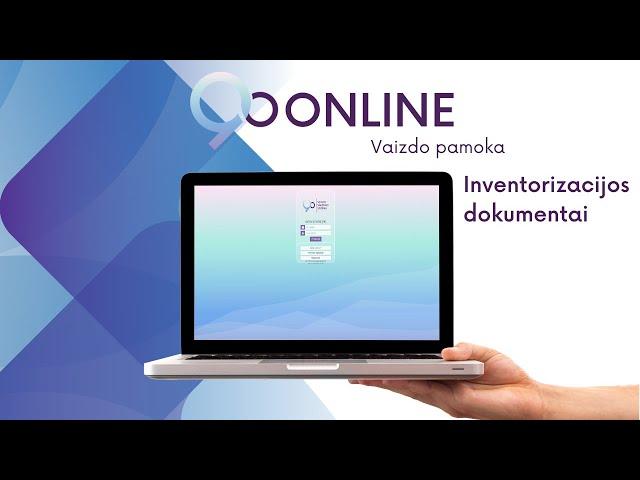 Buhalterinės apskaitos programa 9o Online: inventorizacijos dokumentai