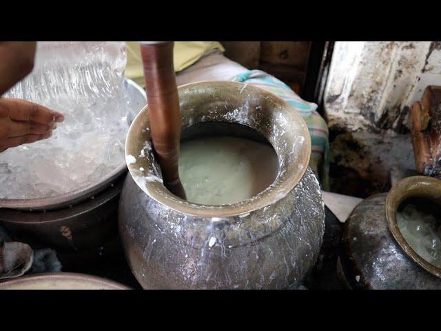 Ancient HUGE LASSI MAKING | Fastest Lassi Maker | Indian Street Food 2020