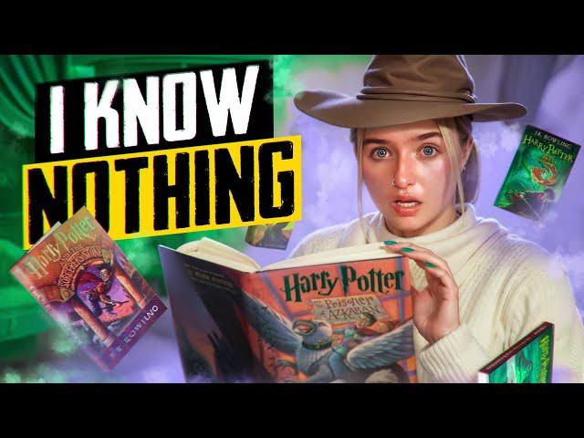 Reading Harry Potter for the FIRST Time