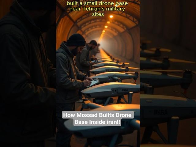  They Built a Drone Base Inside Iran — In Total Secret!  #aistorytelling #truestory