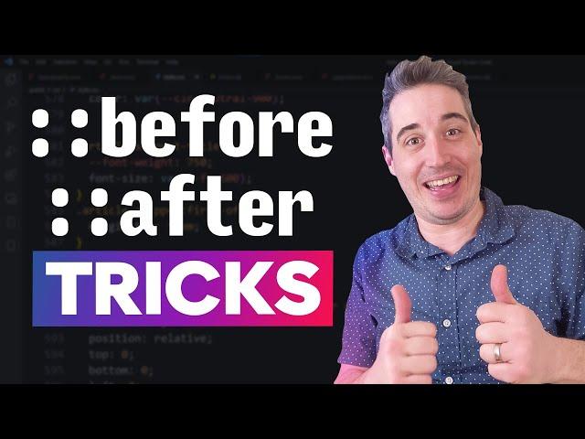 Three fun uses for  ::before and ::after