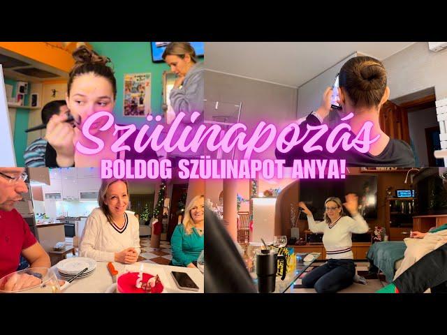 Szülinapozás | Vlogmas 21 nap