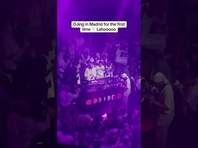 Djames on fire in Barcelona, it’s very obvious that “LAHO” is an international hit.