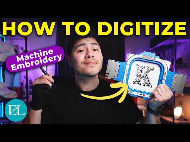 How to Digitize a Logo Design with the Design Doodler | Digitizing Embroidery Tutorial