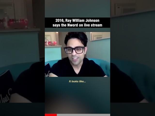 Ray William Johnson is Tricked Into Saying The Nword on Live Stream #shorts