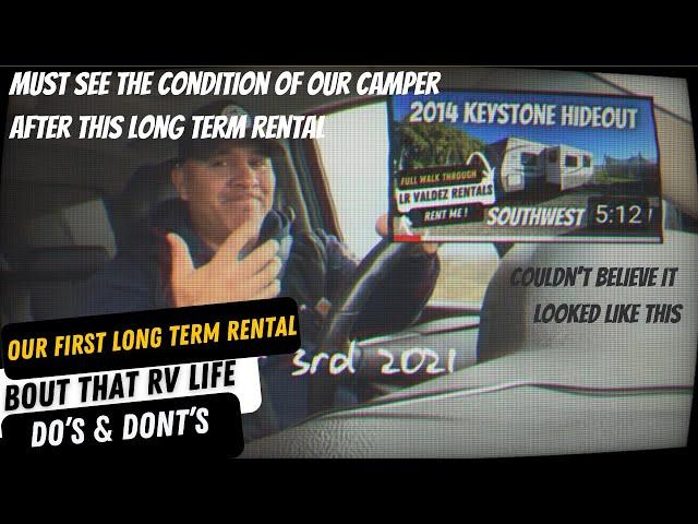 What I learned from renting our RV Long Term | Must Know Long Term RV Rental Tips | Renting your RV