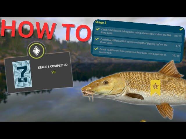 HOW TO COMPLETE " 7 YEAR ANNIVERSARY TASKS" STAGE 3 (NON PREMIUM) Russian fishing 4