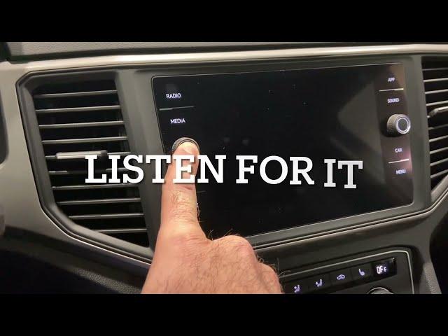 Soft Reboot-Reset of the infotainment system in newer VW Atlas, Cross Sport, Tiguan, Taos