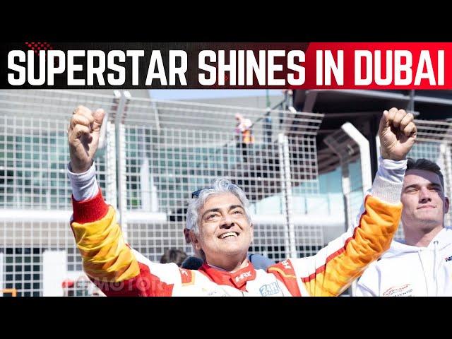 Actor Ajith's team finishes 3rd in Dubai 24H race |Sports Today