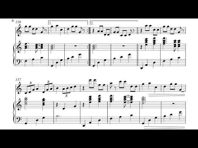 Herman Beeftink - "Autumn" SHEETMUSIC (for flute and piano)