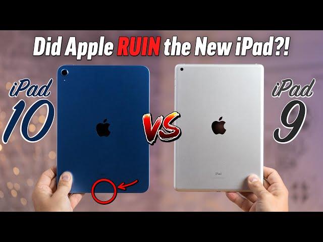 2022 iPad 10 vs iPad 9 ULTIMATE Comparison! Really Apple?