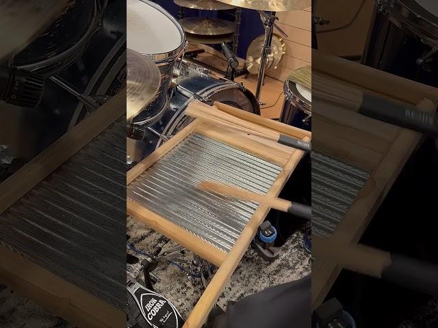 Vic Firth RM3 Birch Brushes #washboard #vicfirthsticks  #drumsounds #drumsoutlet #strajkstudios