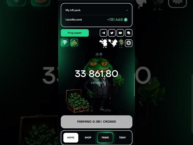 Frog Farm - crypto bot in telegram