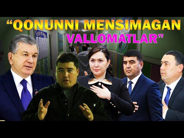 "MUASSASA MUDIRI VA AMALDOR O`RTASIDA KELISHUV MAVJUDMI?"