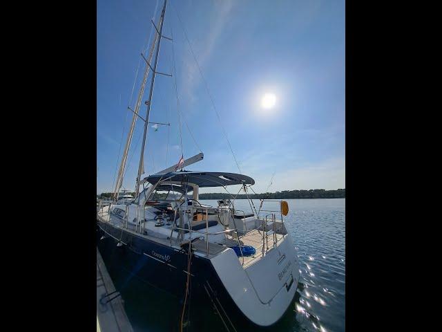 BENETEAU OCEANIS 60 ON SALE! SEA TRAIL (ENGINE,AUTOPILOT PERFOMANCE TEST)