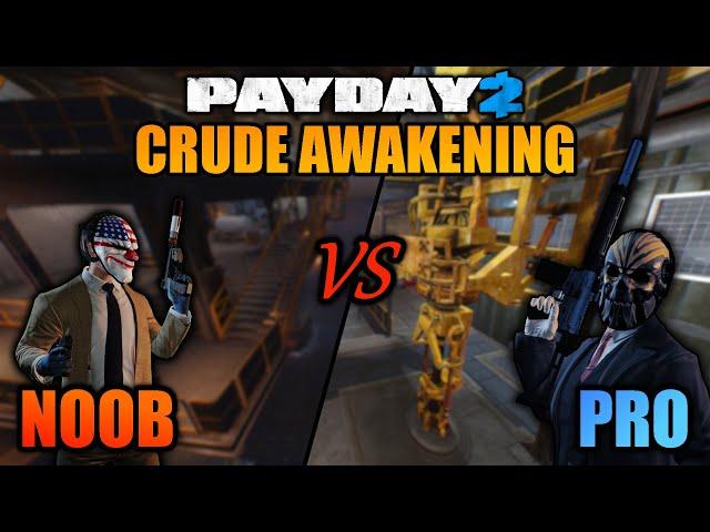 My first VS my second Crude Awakening completions | PAYDAY2 New Heist