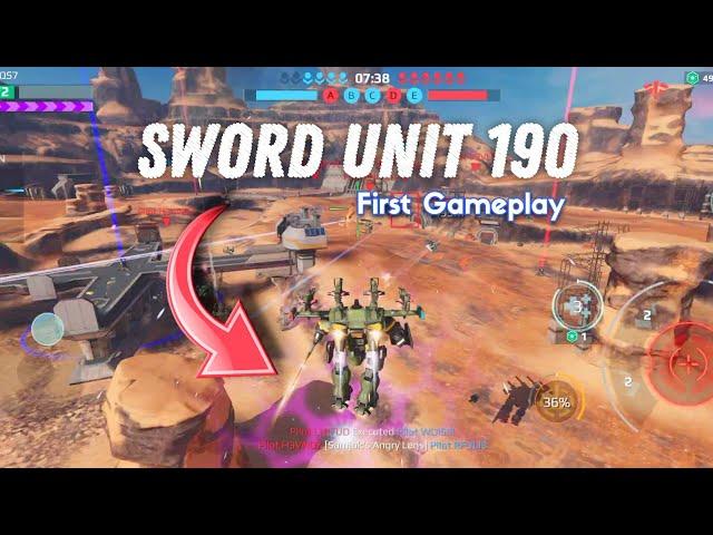 [WR]  New NINJA Robot SWORD Unit 190 – Gameplay | War Robots