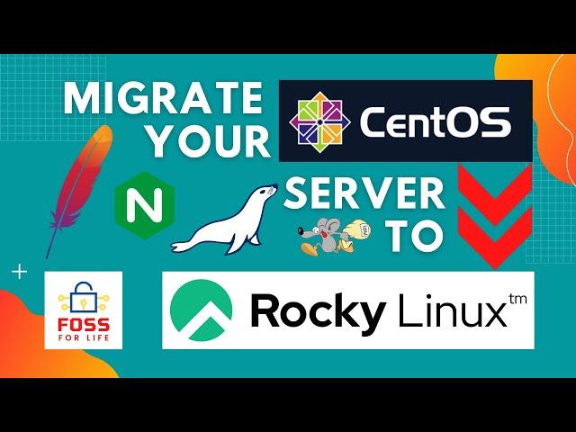 Migrate CentOS 8 Server to Rocky Linux 8