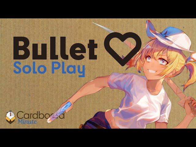 Arcade Board Game? Bullet︎ - Solo Play and Review