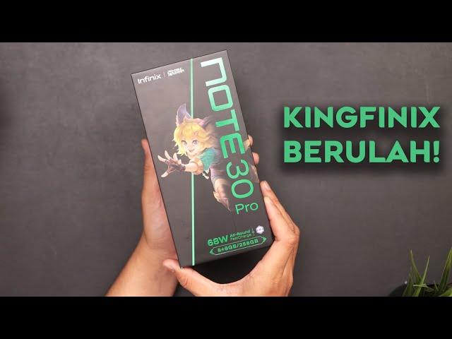 UPGRADE BUKAN MAIN! | UNBOXING INFINIX NOTE 30 PRO