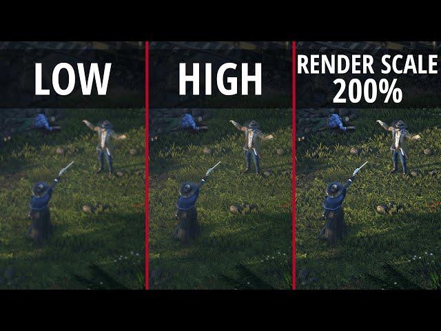 [4K] DESPERADOS 3 PC Graphics Comparison and Frame Rate