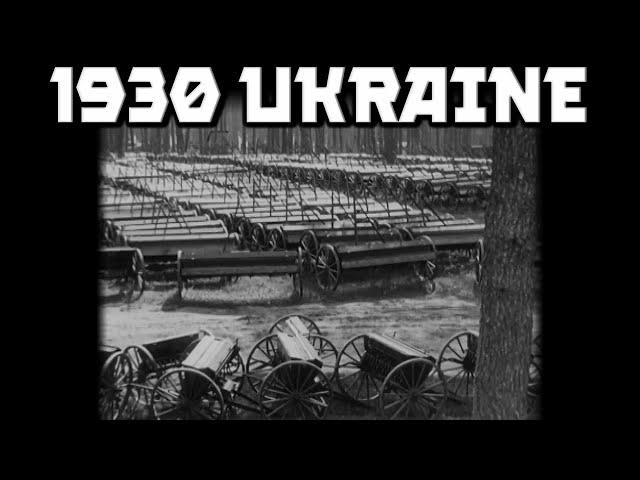 1930-s Agriculture Equipment in Soviet Ukraine