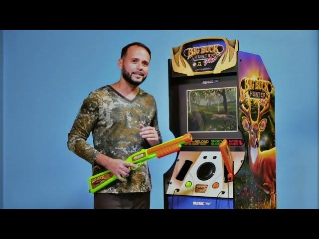 Big Buck Hunter Pro Deluxe Arcade Machine - Master the Art of the Hunt!