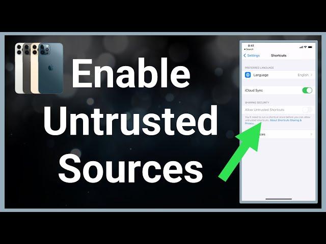 How To Enable Unknown Sources (iPhone)