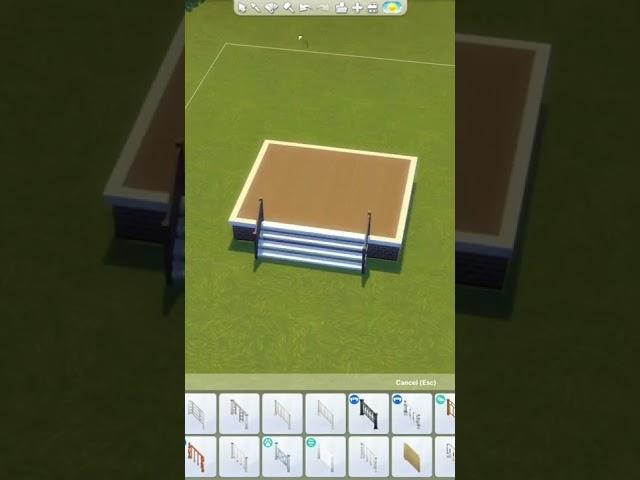 Custom Railing in The Sims 4 - build hack! 