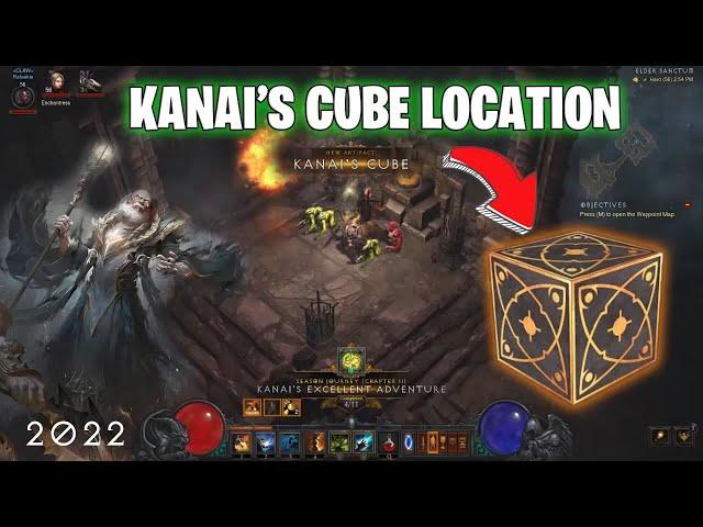 Diablo 3 - kanais cube location | tomb of king kanai (2022 Version)