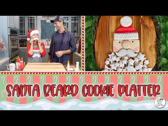 Santa Beard Cookie Platter | Baking With Josh & Ange