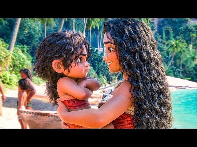 Moana 2 - All Trailers From The Movie (2024) Disney