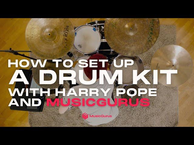 How To Set Up Your Drum Kit | MusicGurus