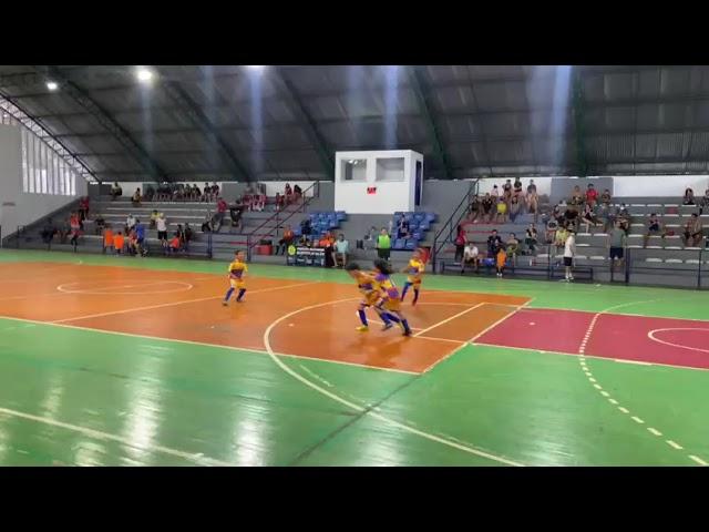 Gol de Lucas guri pelo time HR Amazonas na semifinal do Campeonato Amazonense sub 8