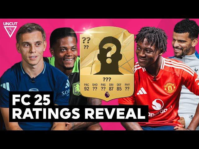 FC 25 RATINGS REVEALED! Mainoo, Trossard, Bailey & Solanke REACTIONS 🫣 | Uncut