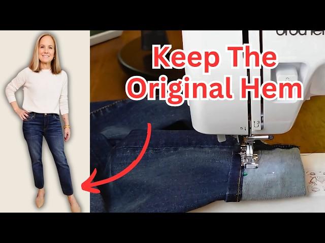 Short Girls Guide to Hemming Jeans Like a Pro! Style Hack!