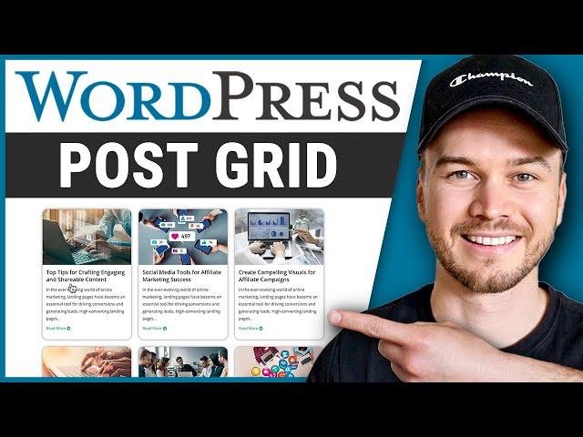 How to Add a Post Grid in Wordpress & Elementor (Free Plugin)