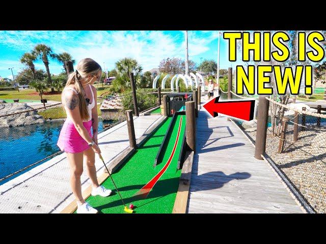 This Mini Golf Course Got a HUGE Upgrade!