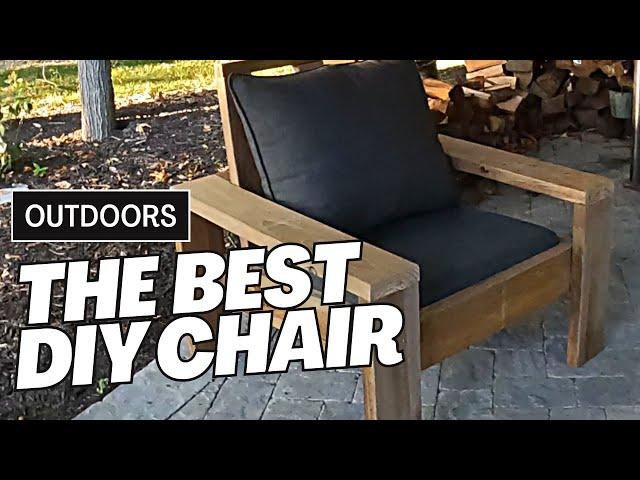 How I Built the BEST DIY Outdoor Chair - Sturdy & Stylish