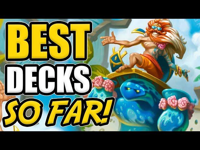 BEST "New" Decks To Reach Legend! | Hearthstone Perils In Paradise Mini-Set